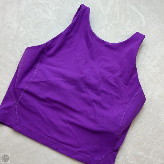 Athletic Bra By Lululemon In Purple, Size: S