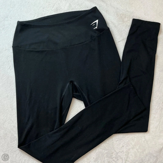 Athletic Leggings By Gym Shark In Black, Size: M
