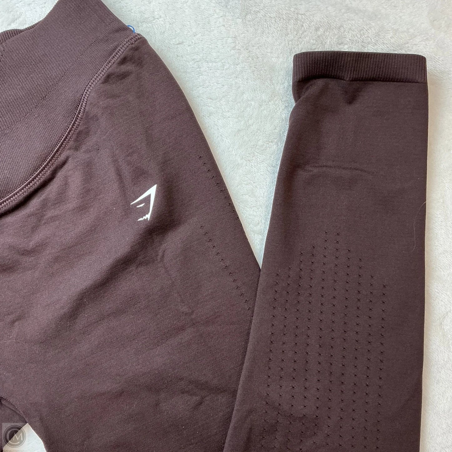 Athletic Leggings By Gym Shark In Brown, Size: S
