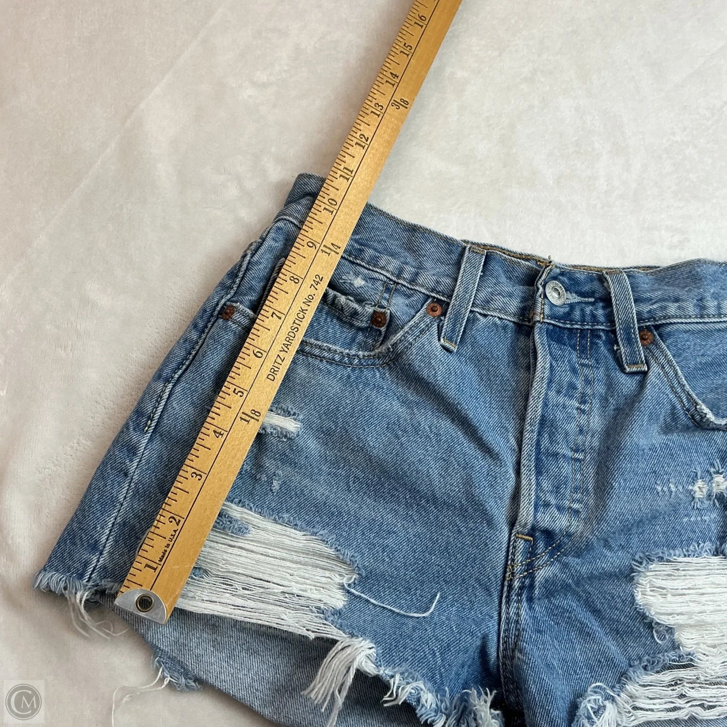 Shorts By Levis In Blue Denim, Size: 4
