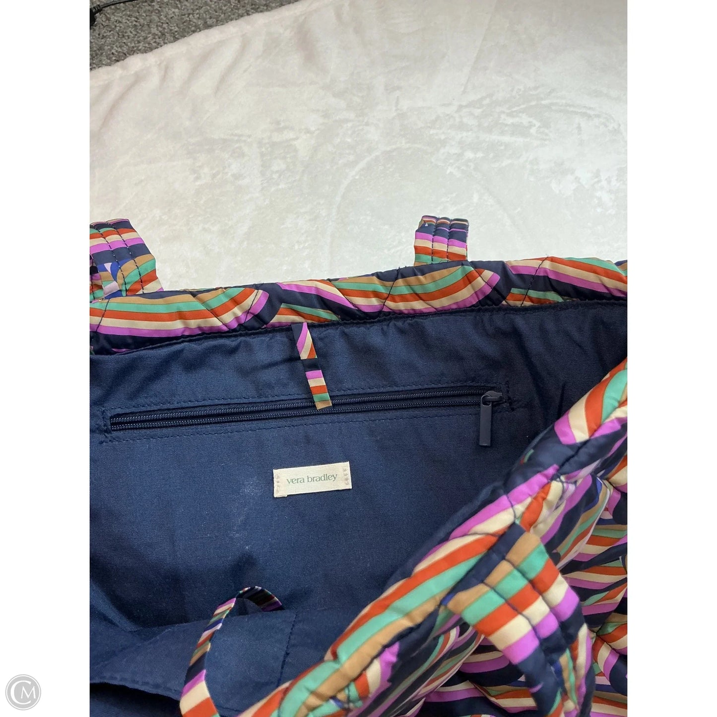Handbag By Vera Bradley, Size: Medium