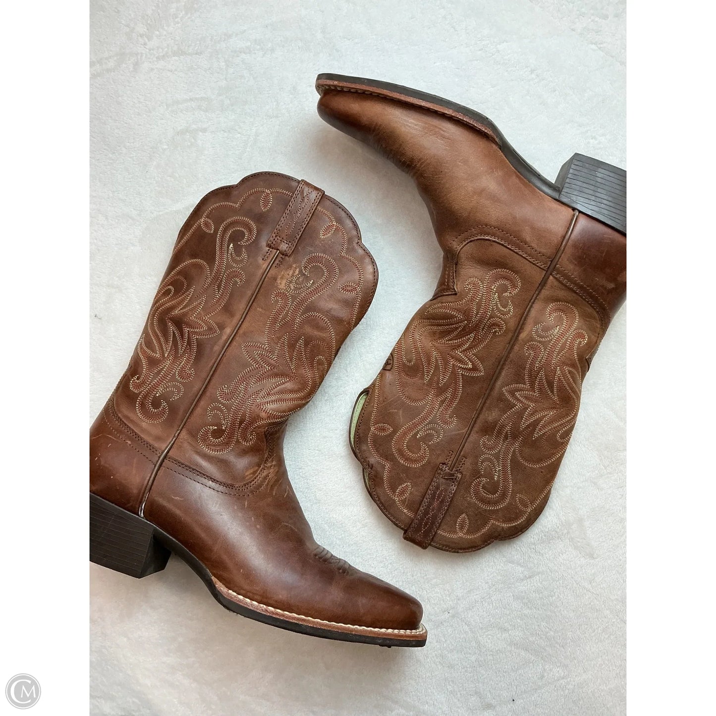 Boots Western By Ariat In Brown, Size: 8.5