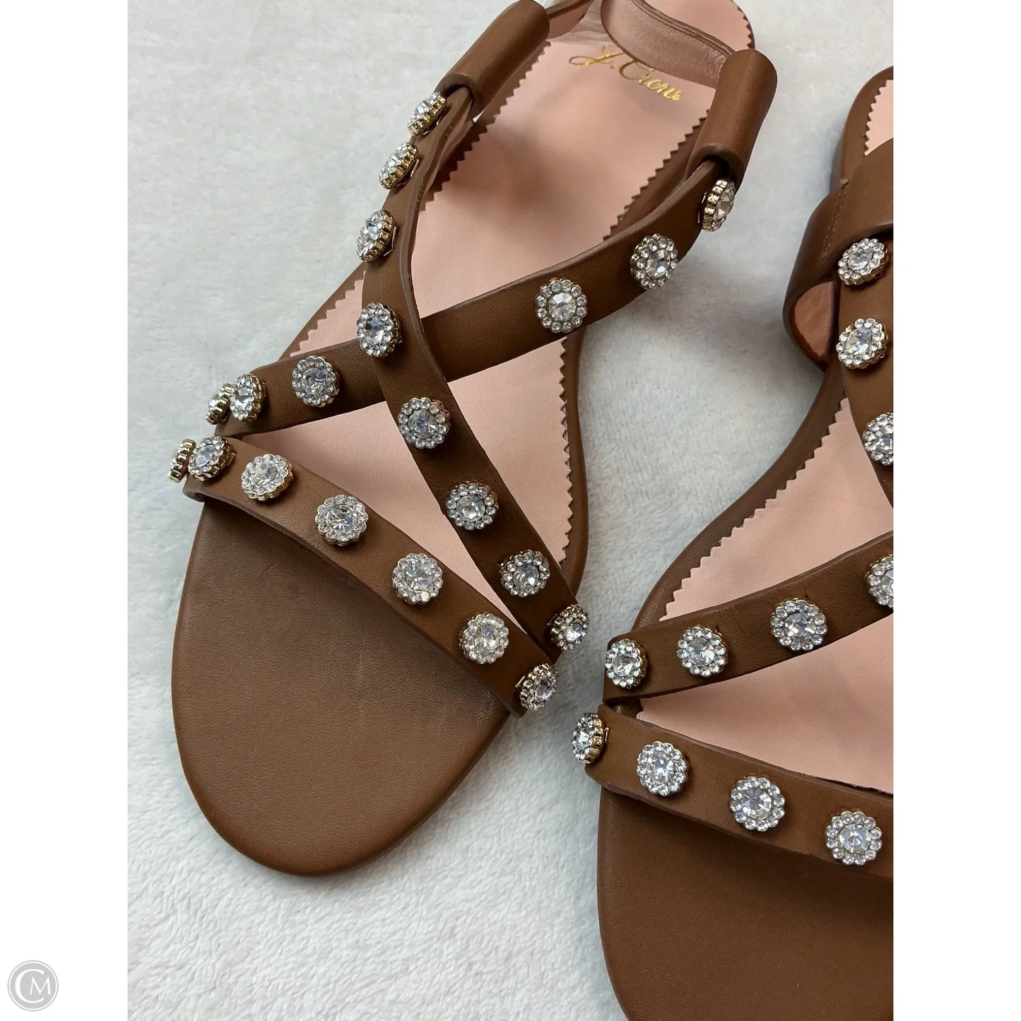Sandals Flats By J. Crew In Brown, Size: 8