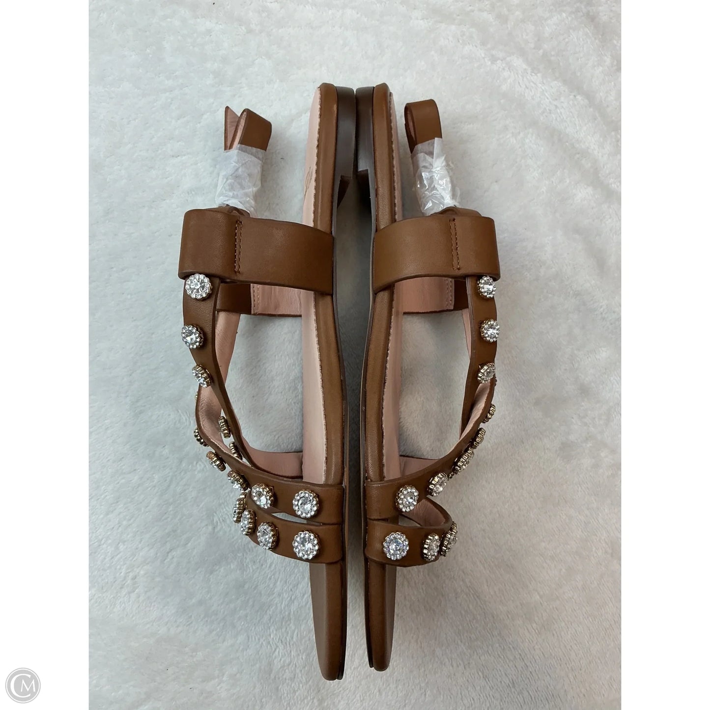 Sandals Flats By J. Crew In Brown, Size: 8