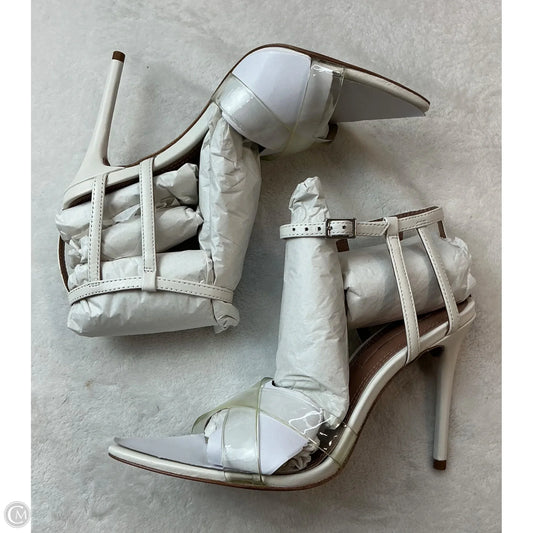 Shoes Heels Stiletto By Bcbgmaxazria In Clear, Size: 7