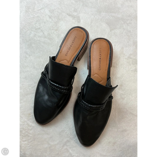 Shoes Heels Block By Lucky Brand In Black, Size: 8.5