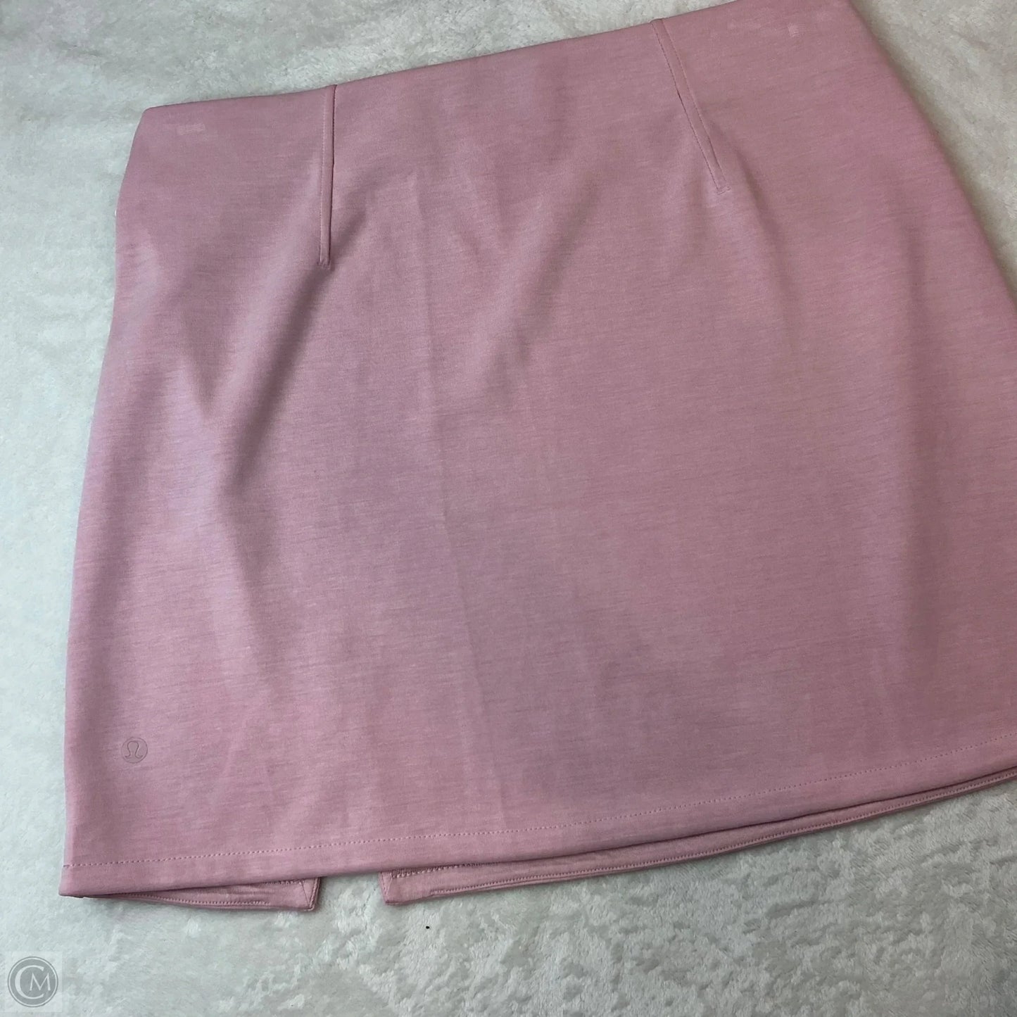 Athletic Skirt By Lululemon In Pink, Size: L