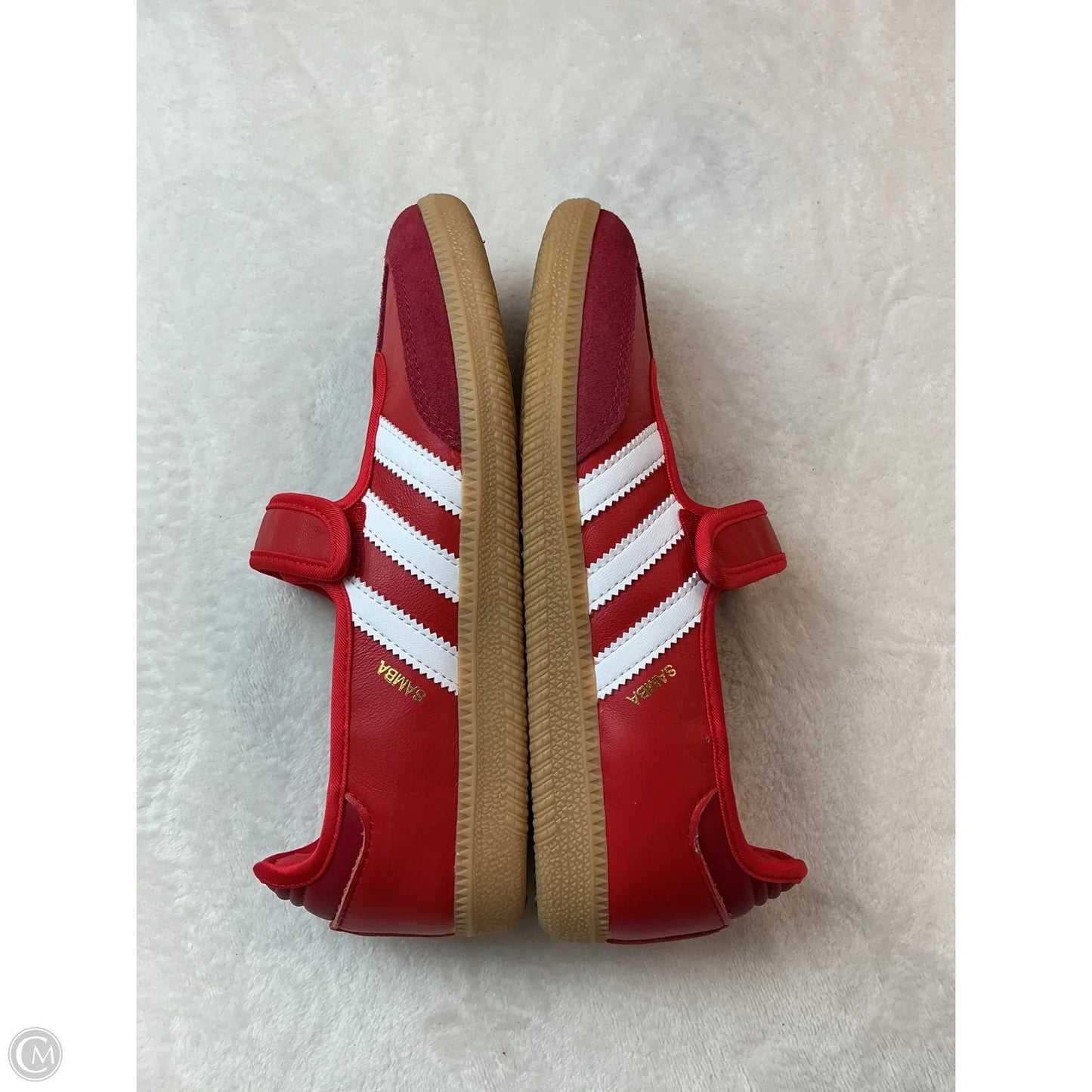 Shoes Flats By Adidas In Red, Size: 7