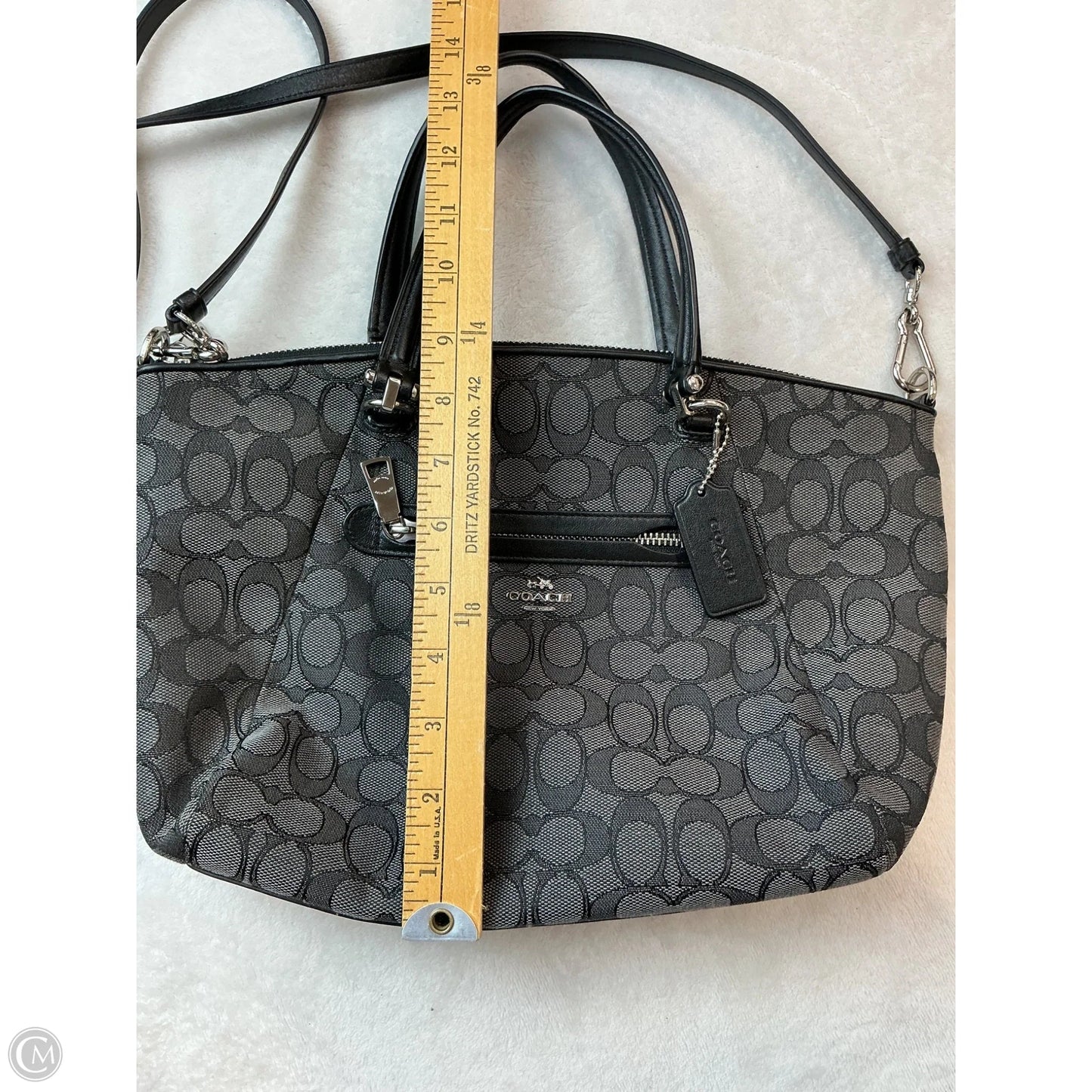 Handbag Designer By Coach, Size: Medium