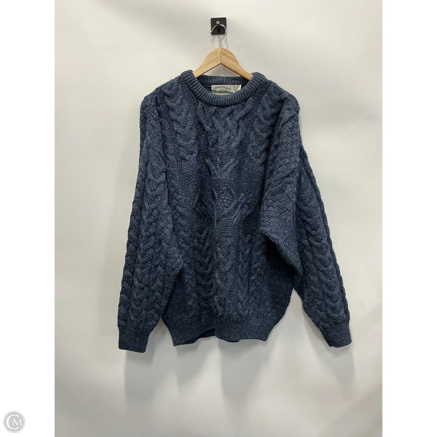 Sweater By Clothes Mentor In Blue, Size: Xxl