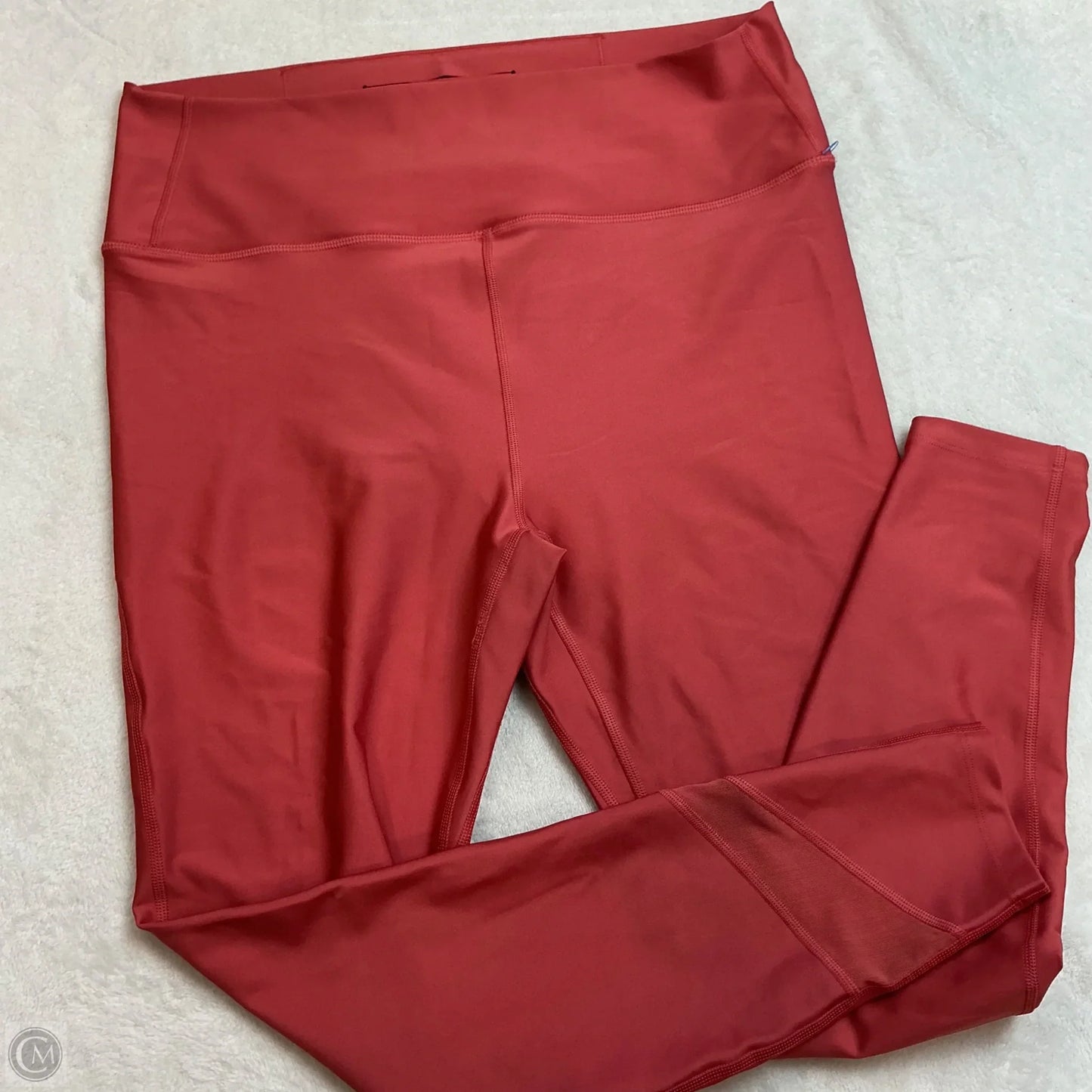 Athletic Leggings By Peloton In Coral, Size: Xl