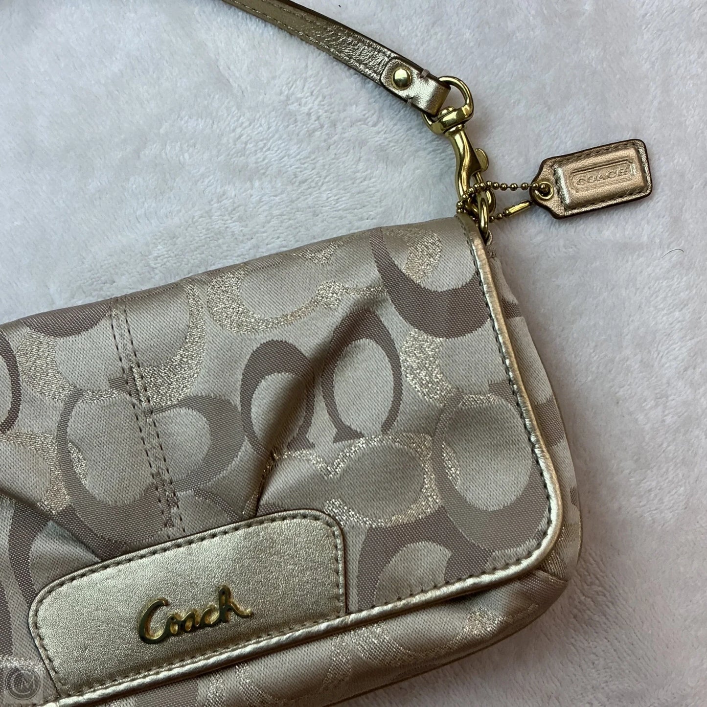 Handbag Designer By Coach, Size: Small