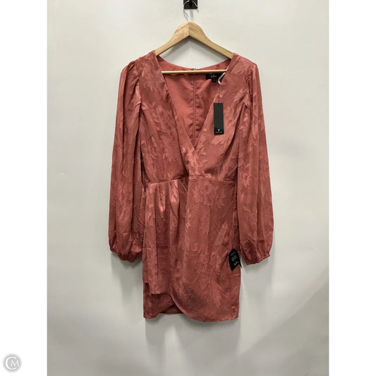 Dress Casual Short By Lulus In Mauve, Size: M