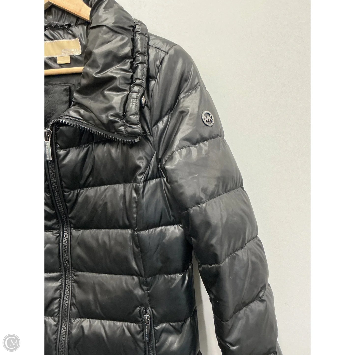 Coat Puffer & Quilted By Michael By Michael Kors In Black, Size: M