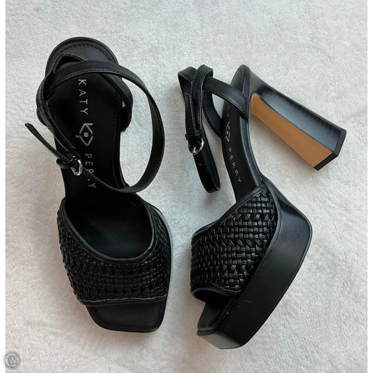 Shoes Heels Block By Katy Perry In Black, Size: 6.5