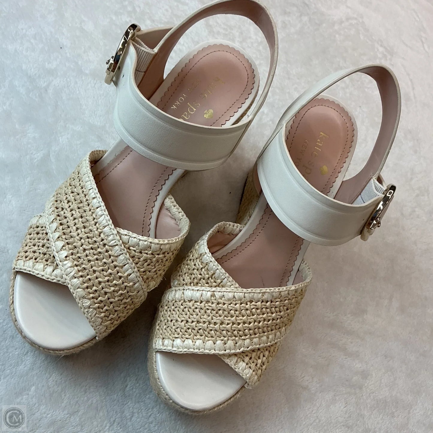 Shoes Designer By Kate Spade In White, Size: 6