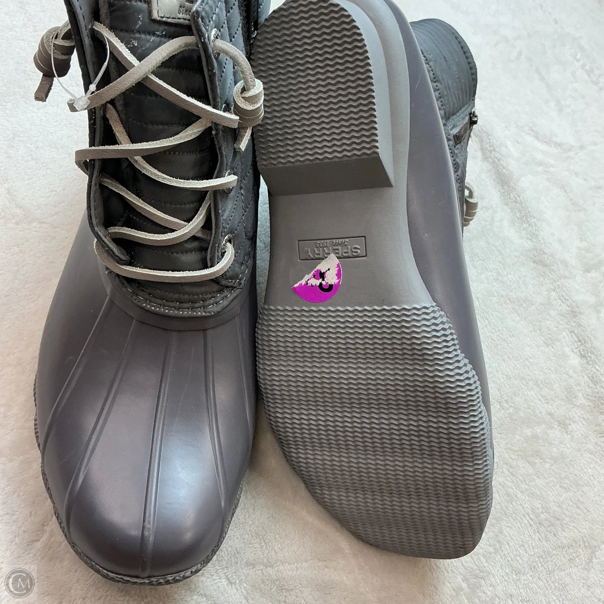 Boots Rain By Sperry In Grey, Size: 8.5