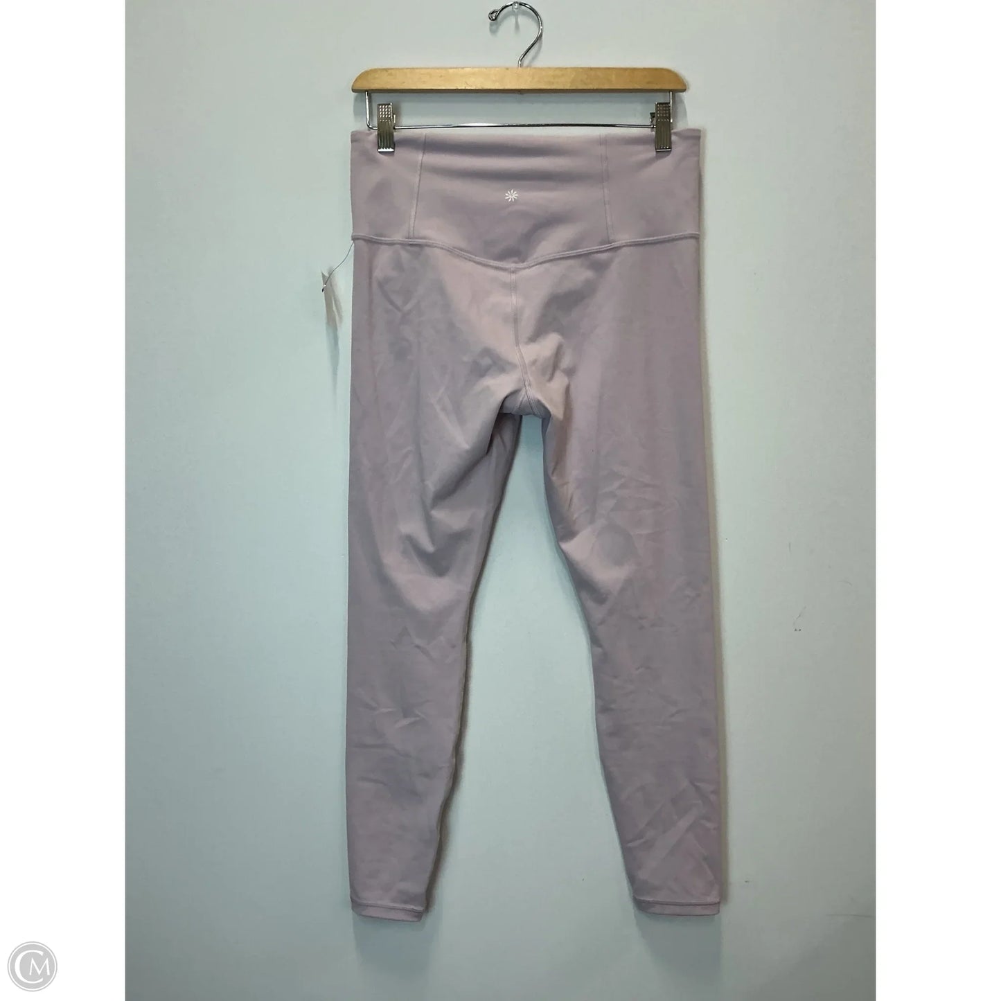 Athletic Leggings By Athleta In Pink, Size: M