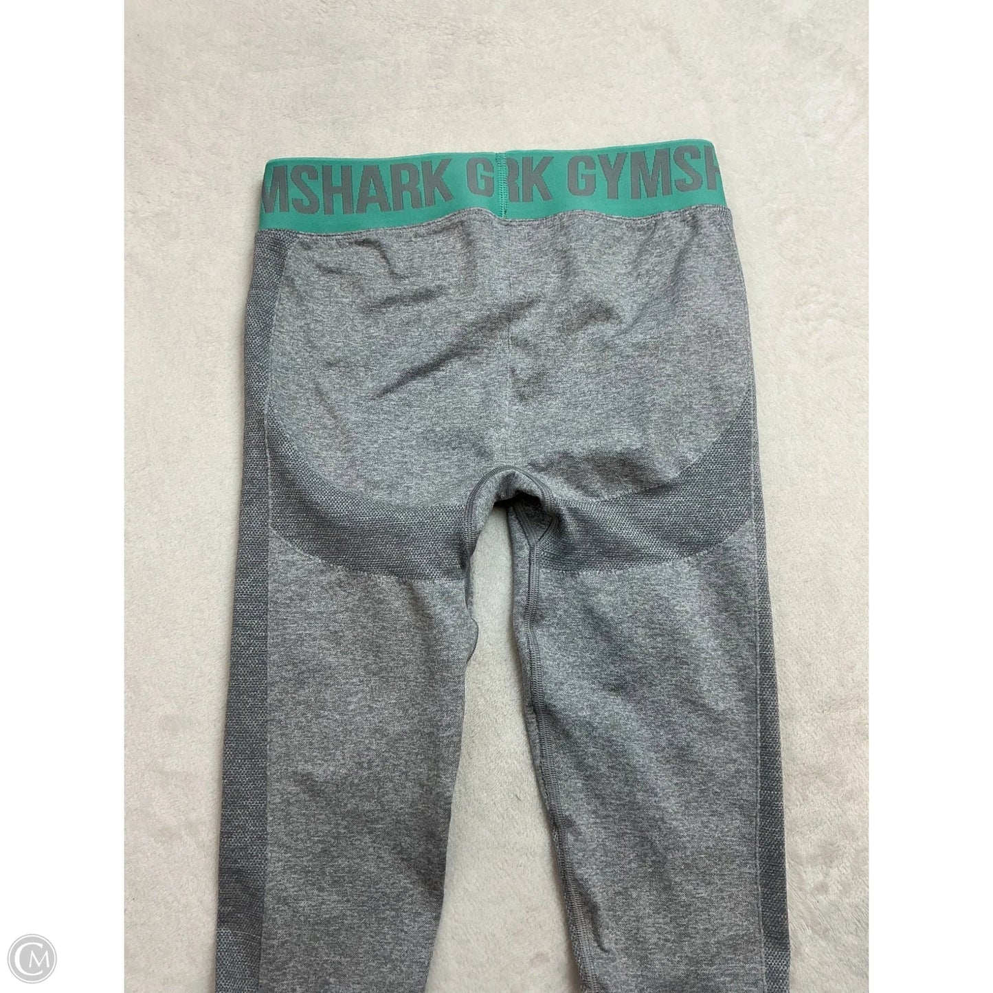 Athletic Leggings By Gym Shark In Grey, Size: M