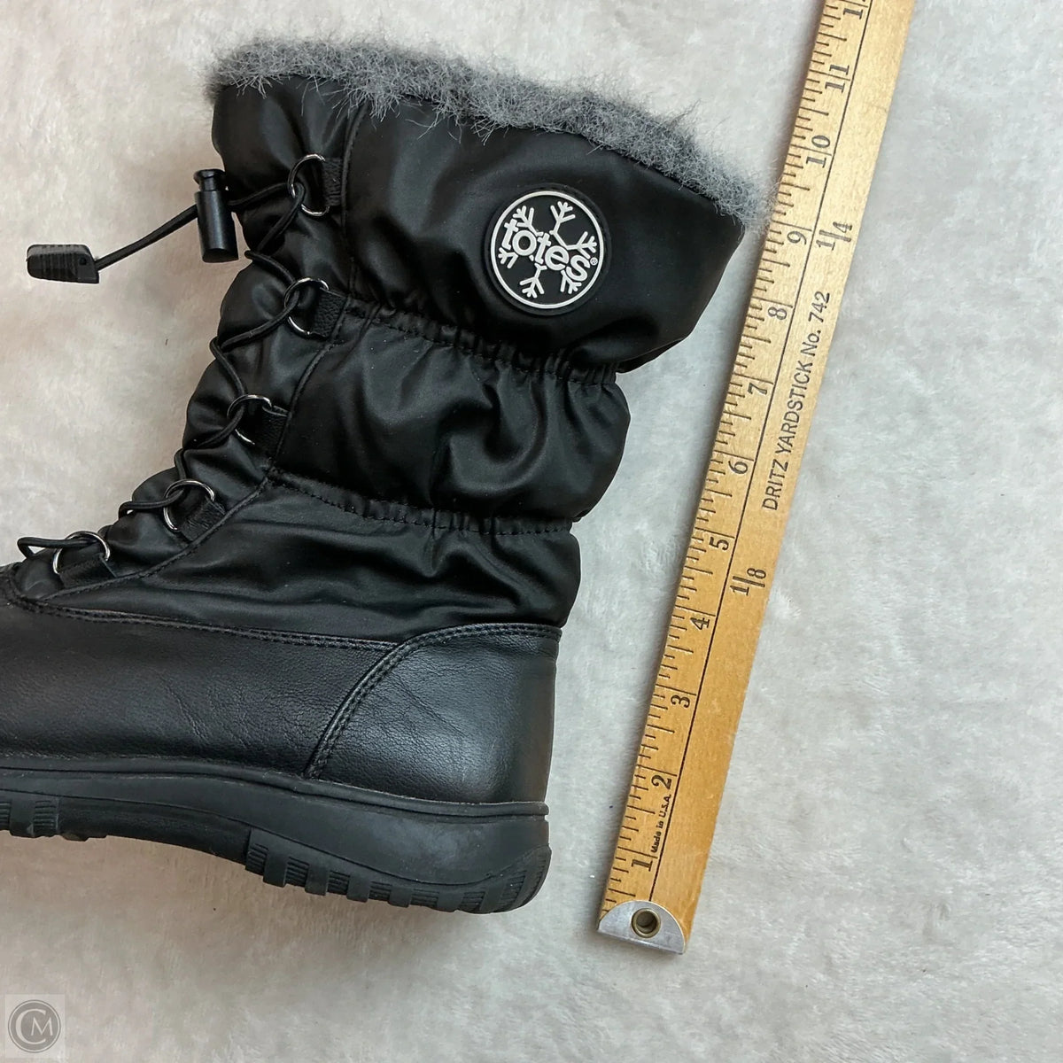 Boots Snow By Totes In Black, Size: 7