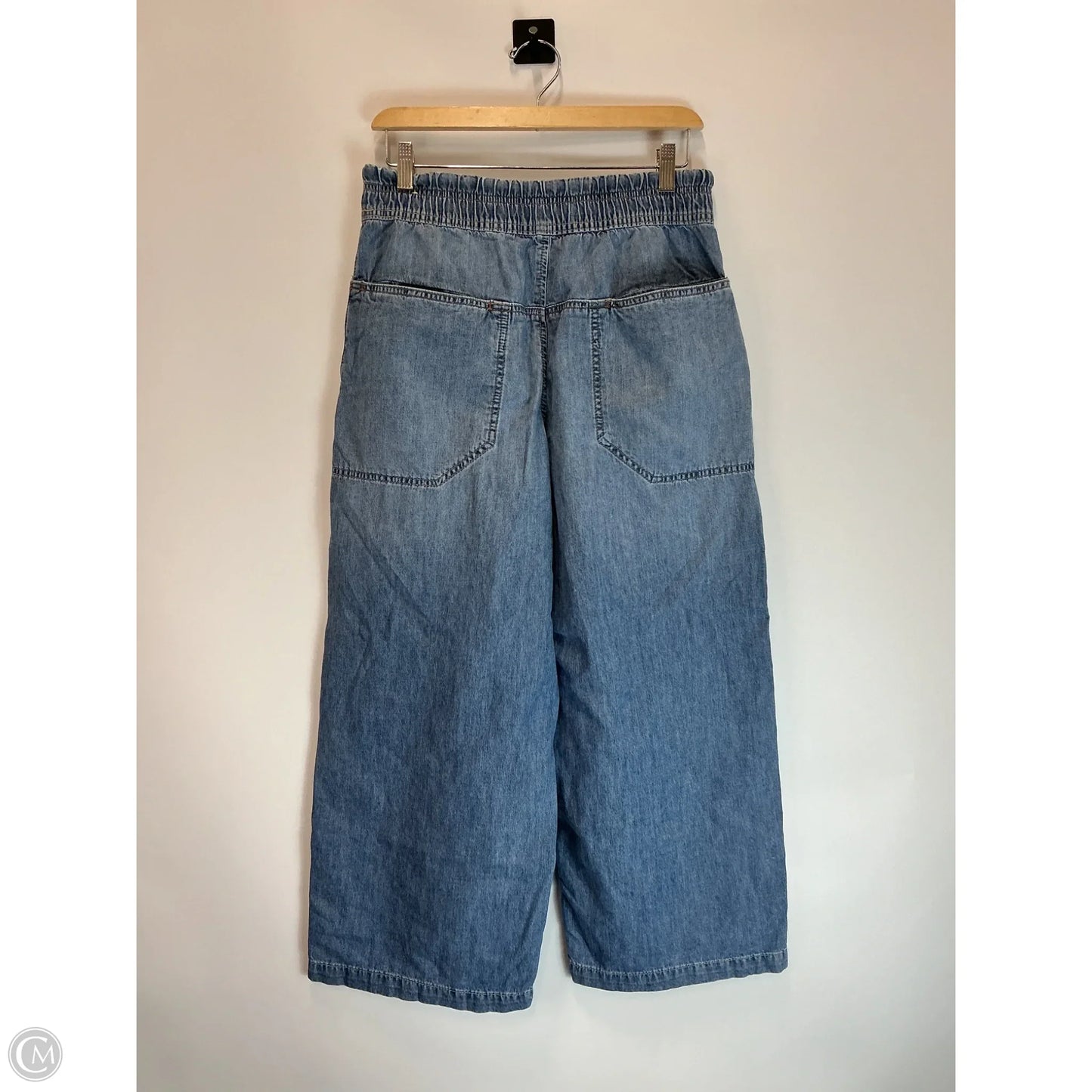 Jeans Wide Leg By We The Free In Blue Denim, Size: Xs