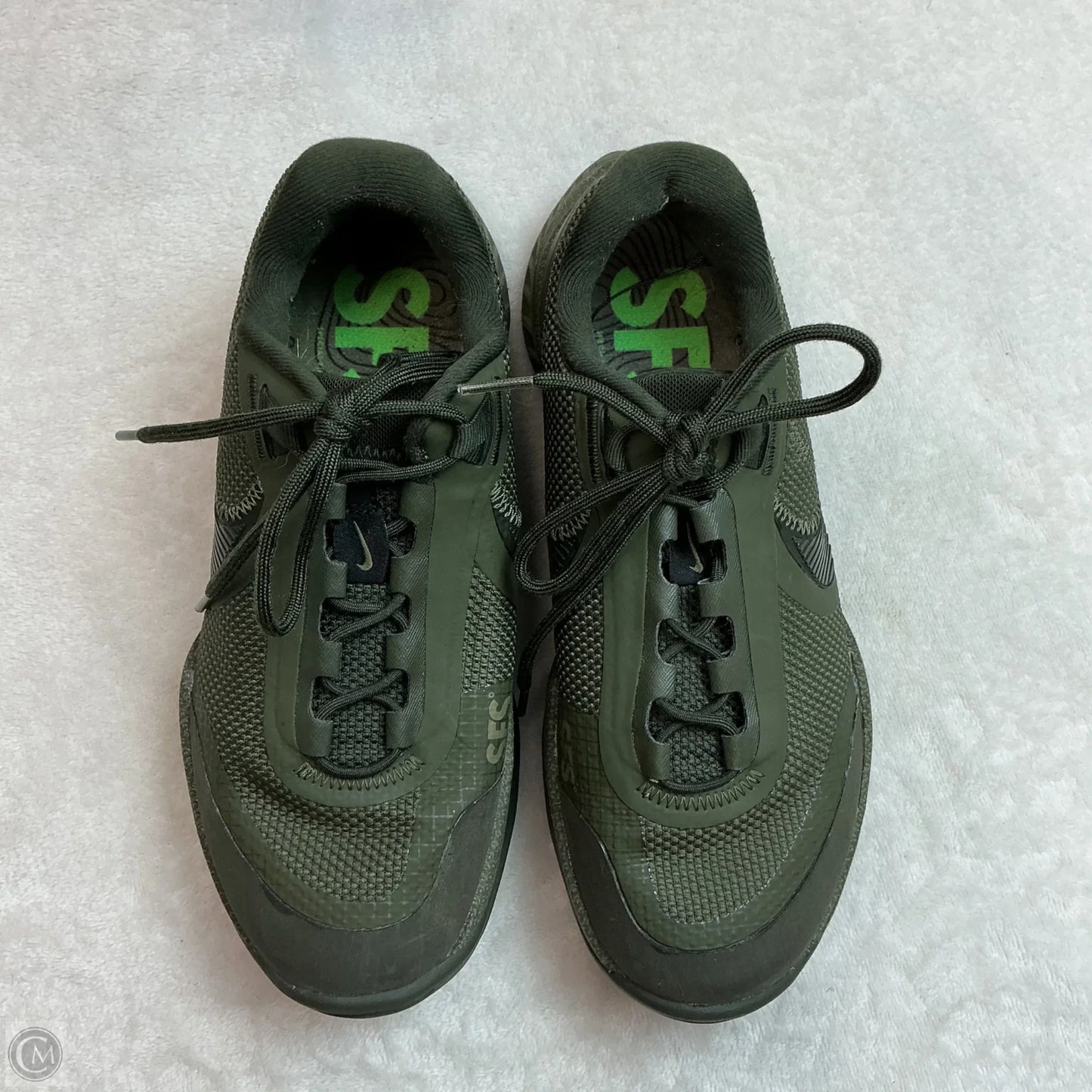 Shortalls By Nike In Green, Size: 6