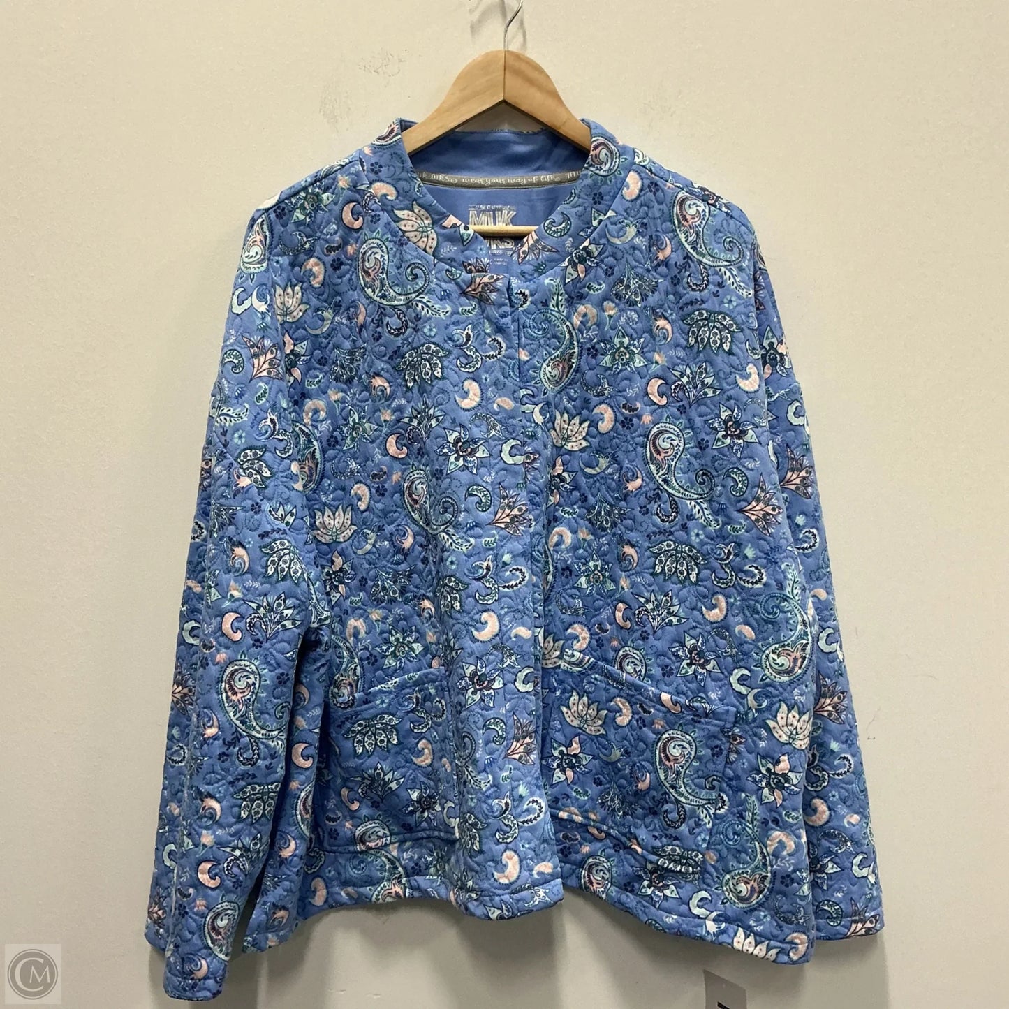 Jacket Other By Muk Luks In Paisley Print, Size: 2x