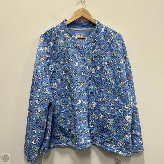 Jacket Other By Muk Luks In Paisley Print, Size: 2x