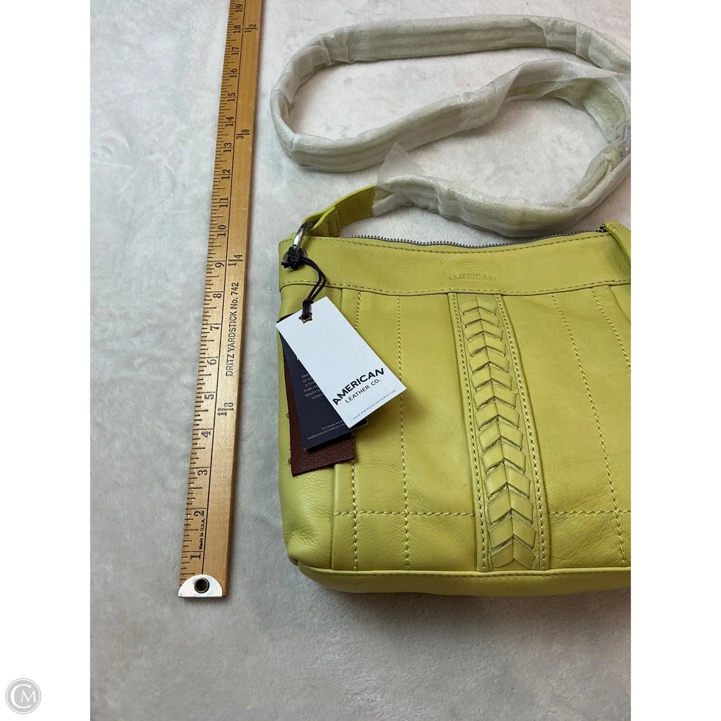 Crossbody Leather By Cmc, Size: Small