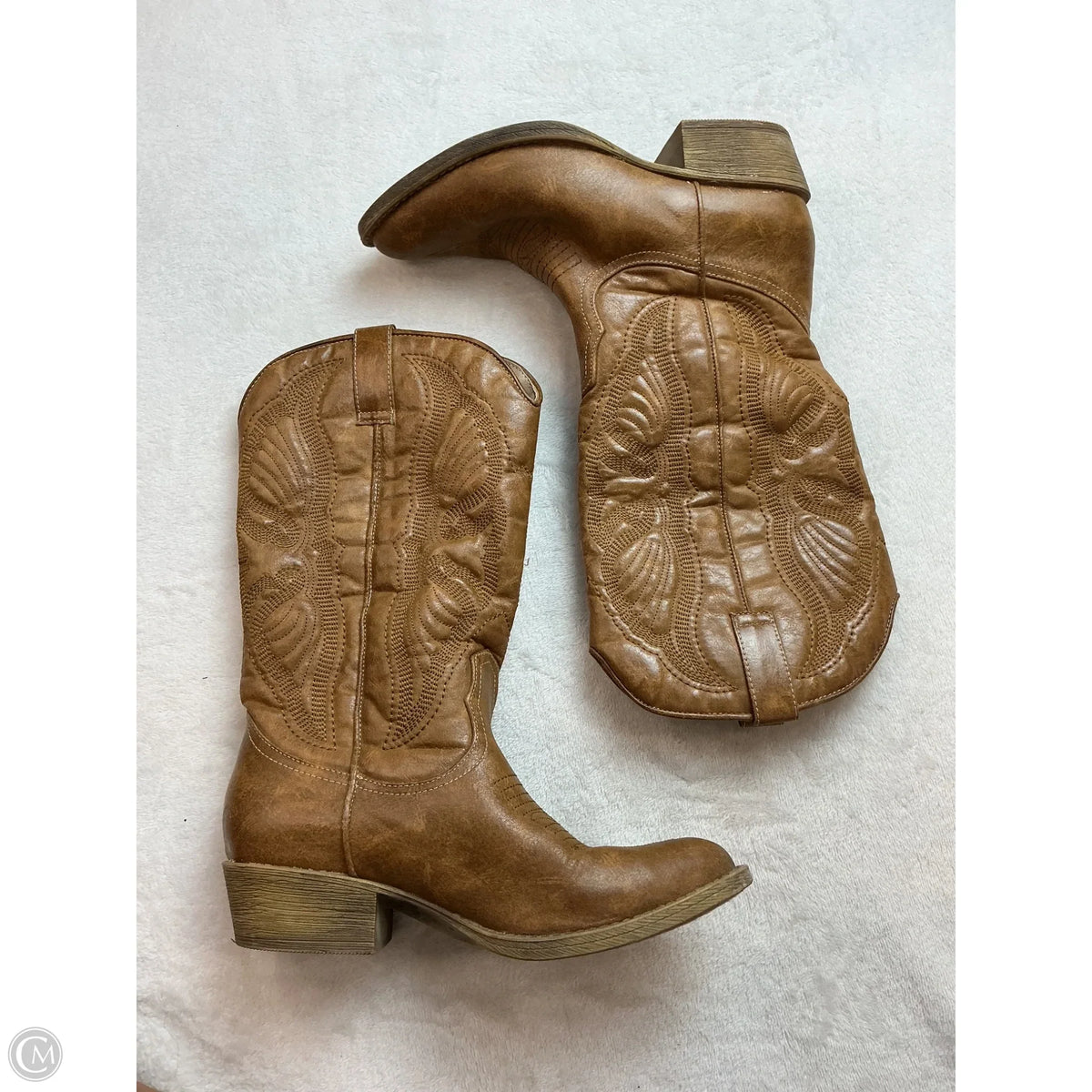 Boots Western By Coconuts In Brown, Size: 6
