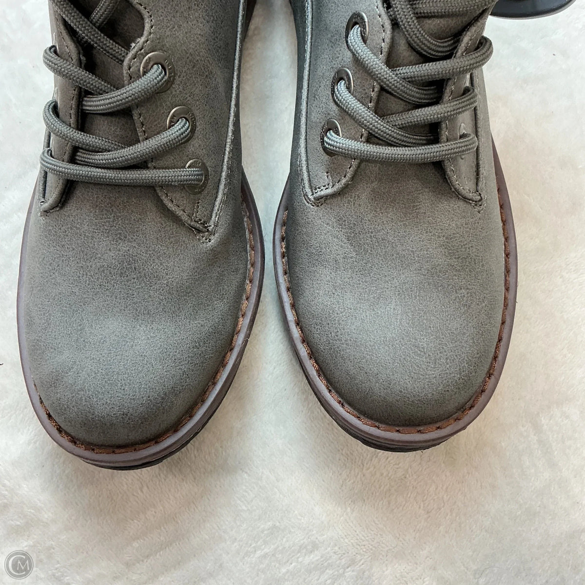 Boots Ankle Flats By Blowfish In Grey, Size: 7.5