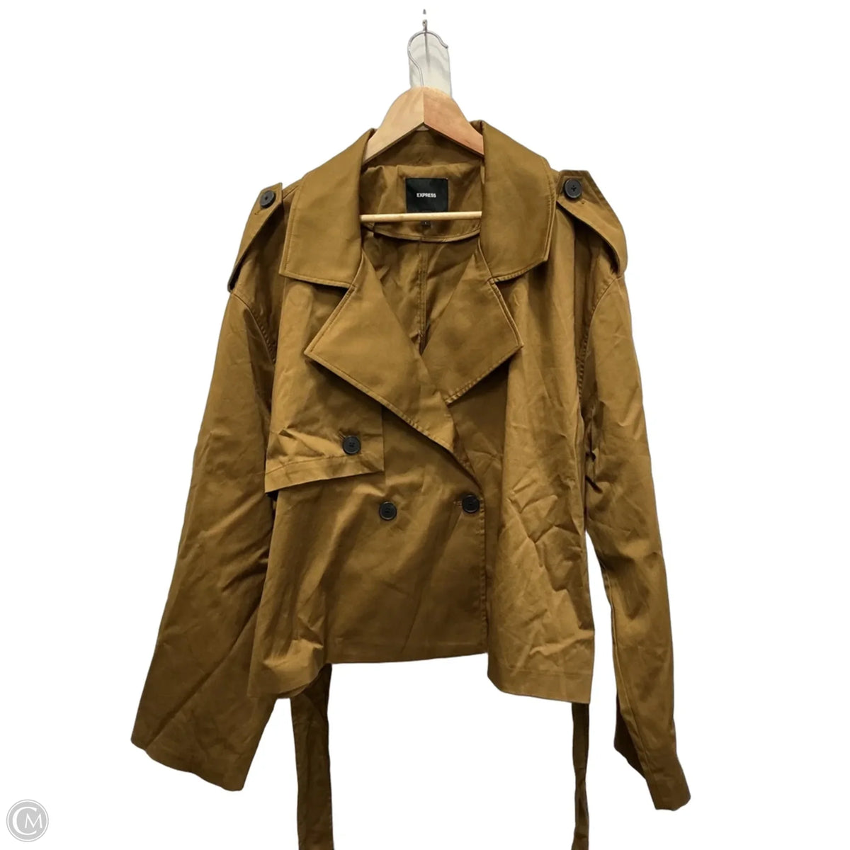 Jacket Other By Express In Tan, Size: L