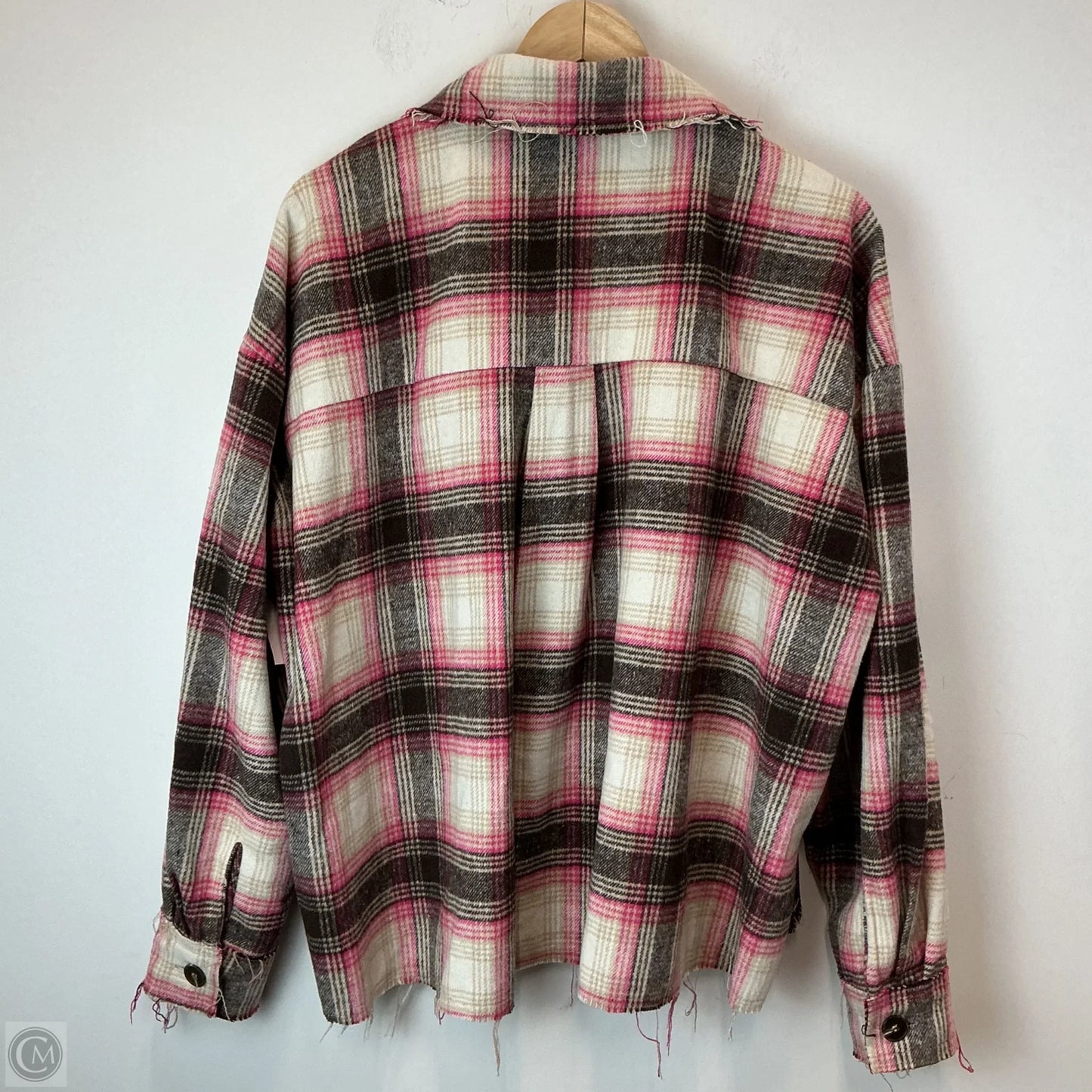 Jacket Other By La Miel In Plaid Pattern, Size: M