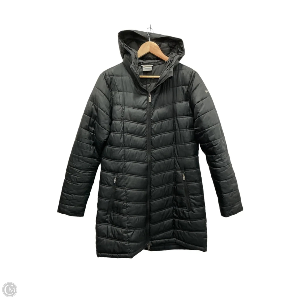 Coat Puffer & Quilted By Columbia In Black, Size: M