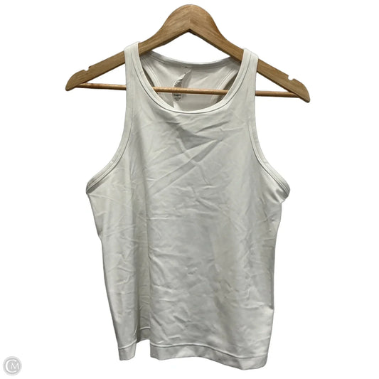 Athletic Tank Top By Lululemon In White, Size: 12