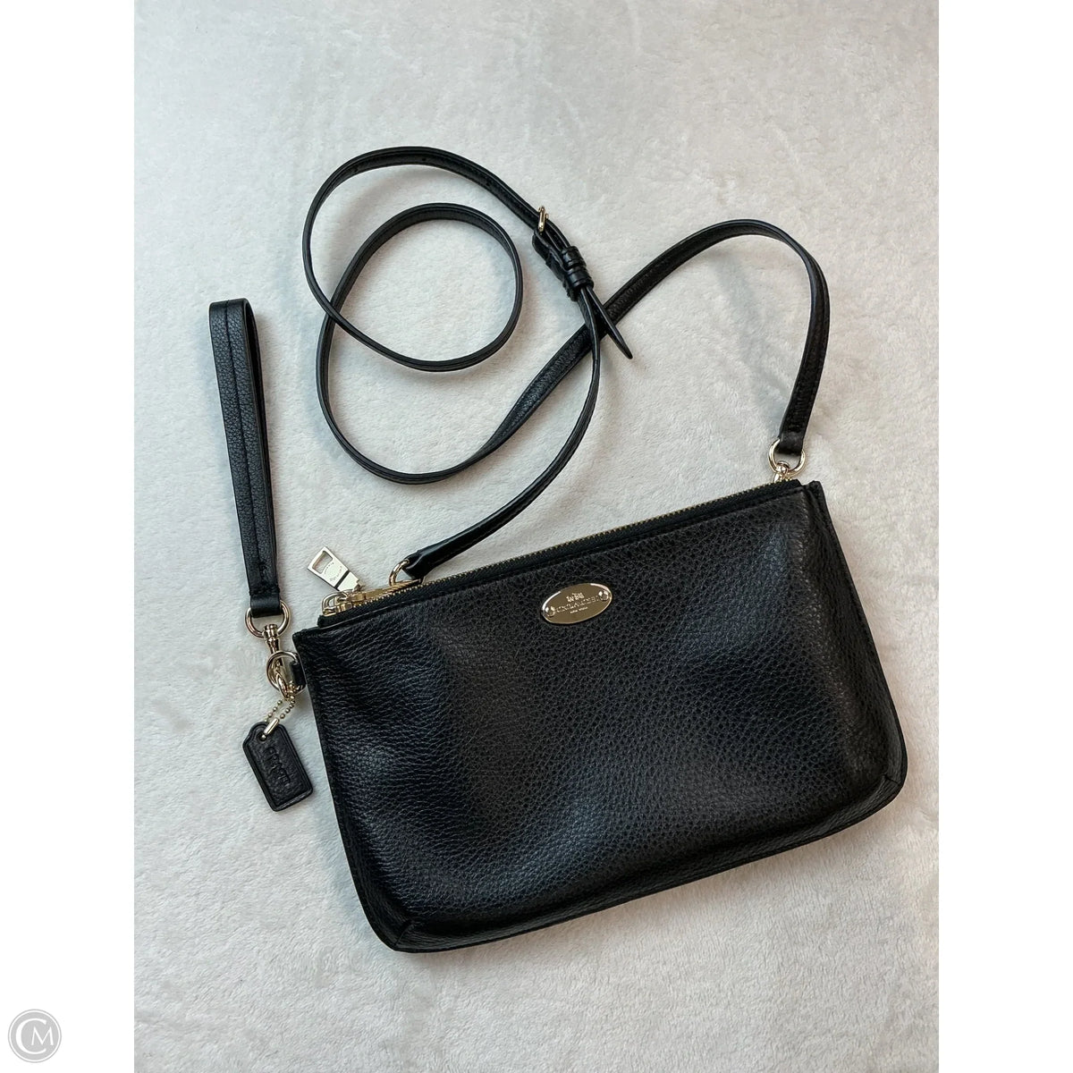 Crossbody Designer By Coach, Size: Small