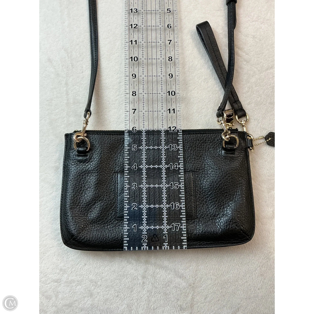 Crossbody Designer By Coach, Size: Small