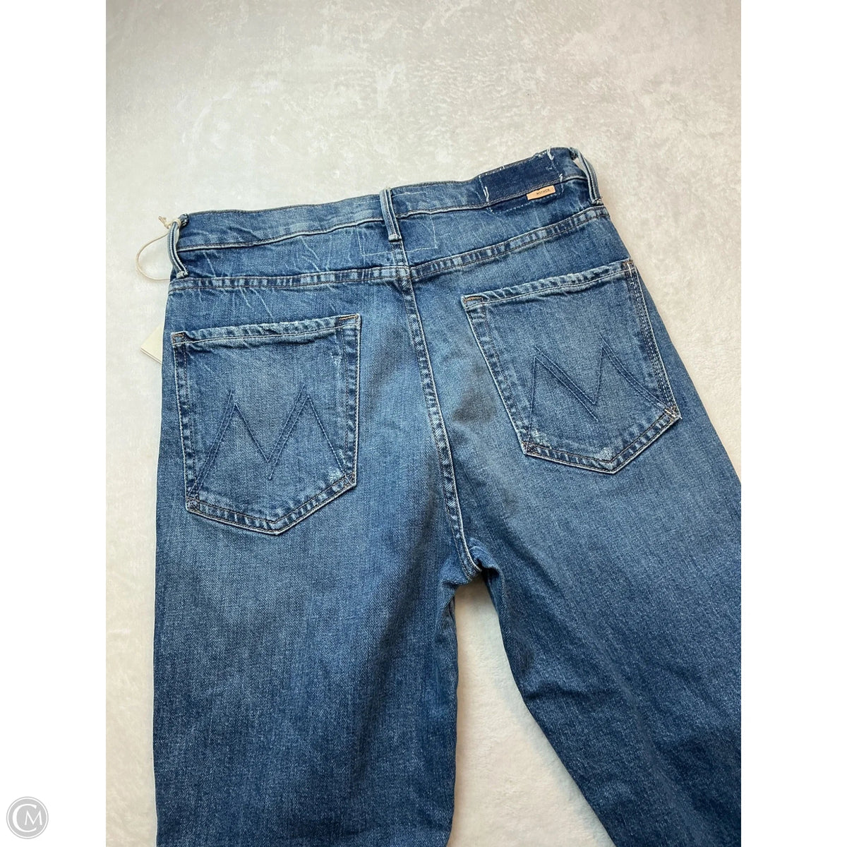 Jeans Designer By Mother In Blue Denim, Size: 8