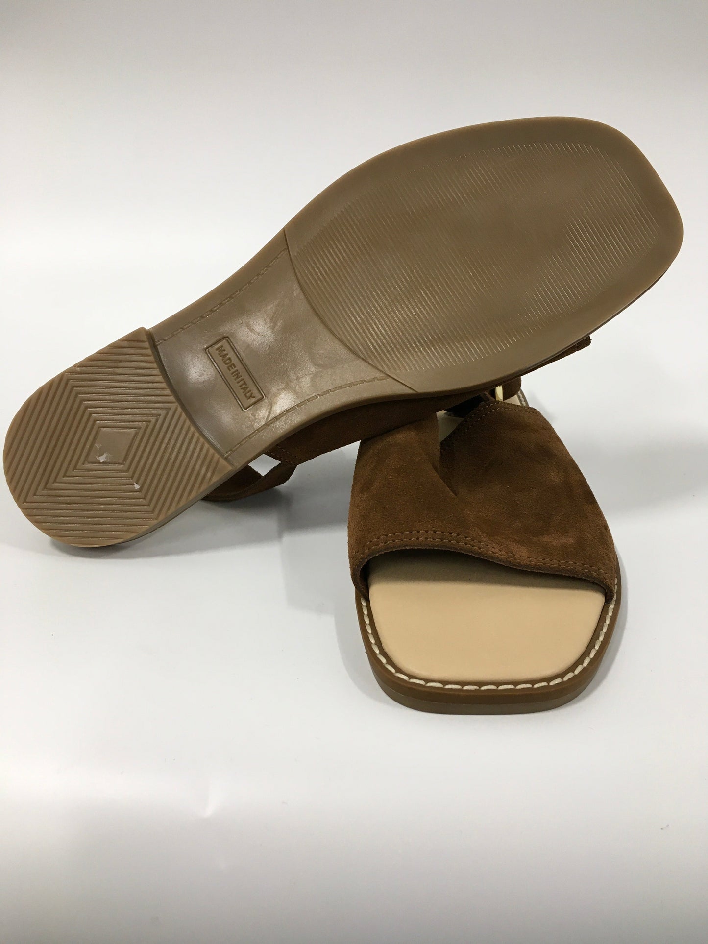 Brown Sandals Flats ILARIA Sartori, Size 9
