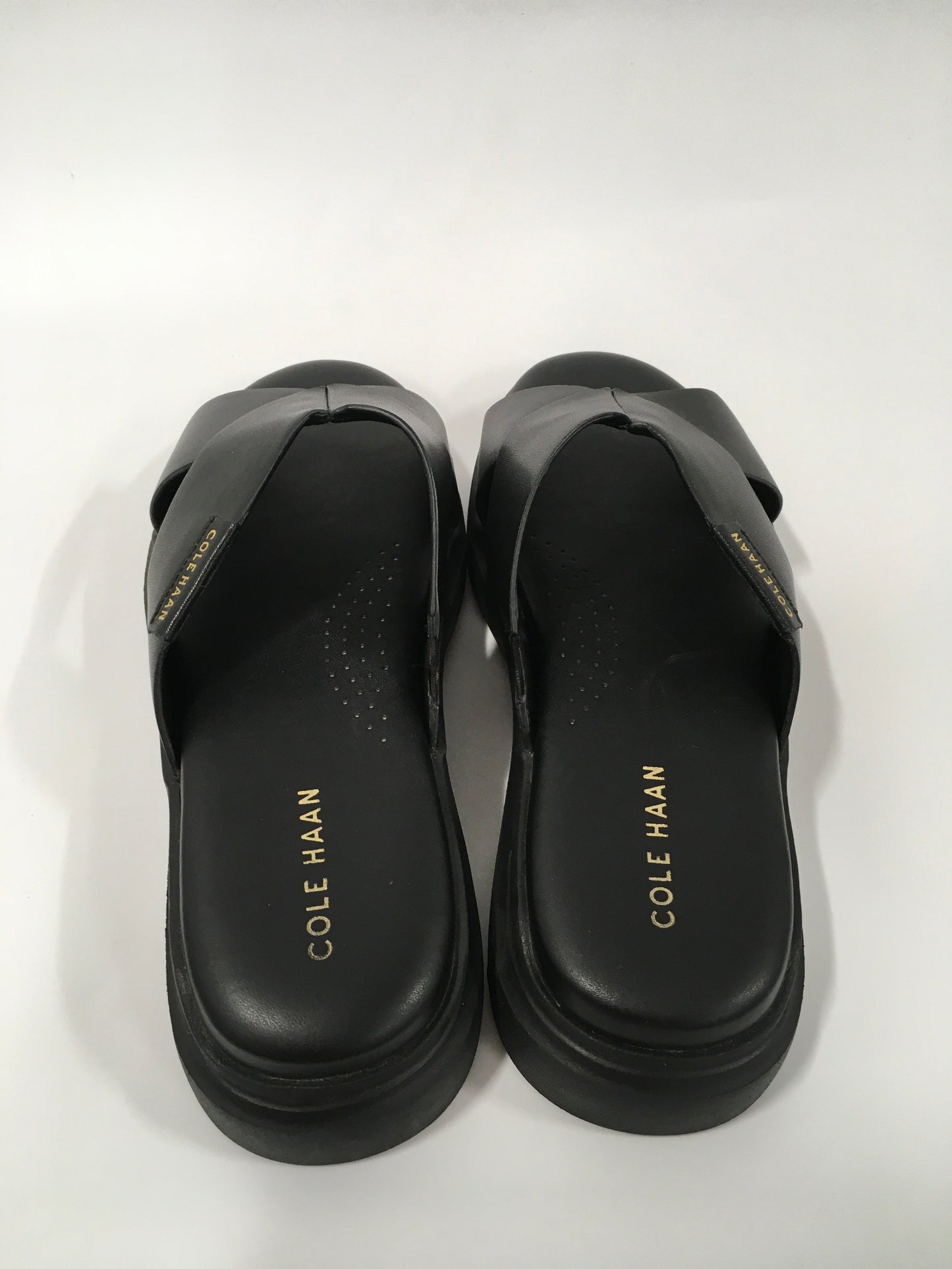 Black Sandals Flats Cole-haan, Size 6