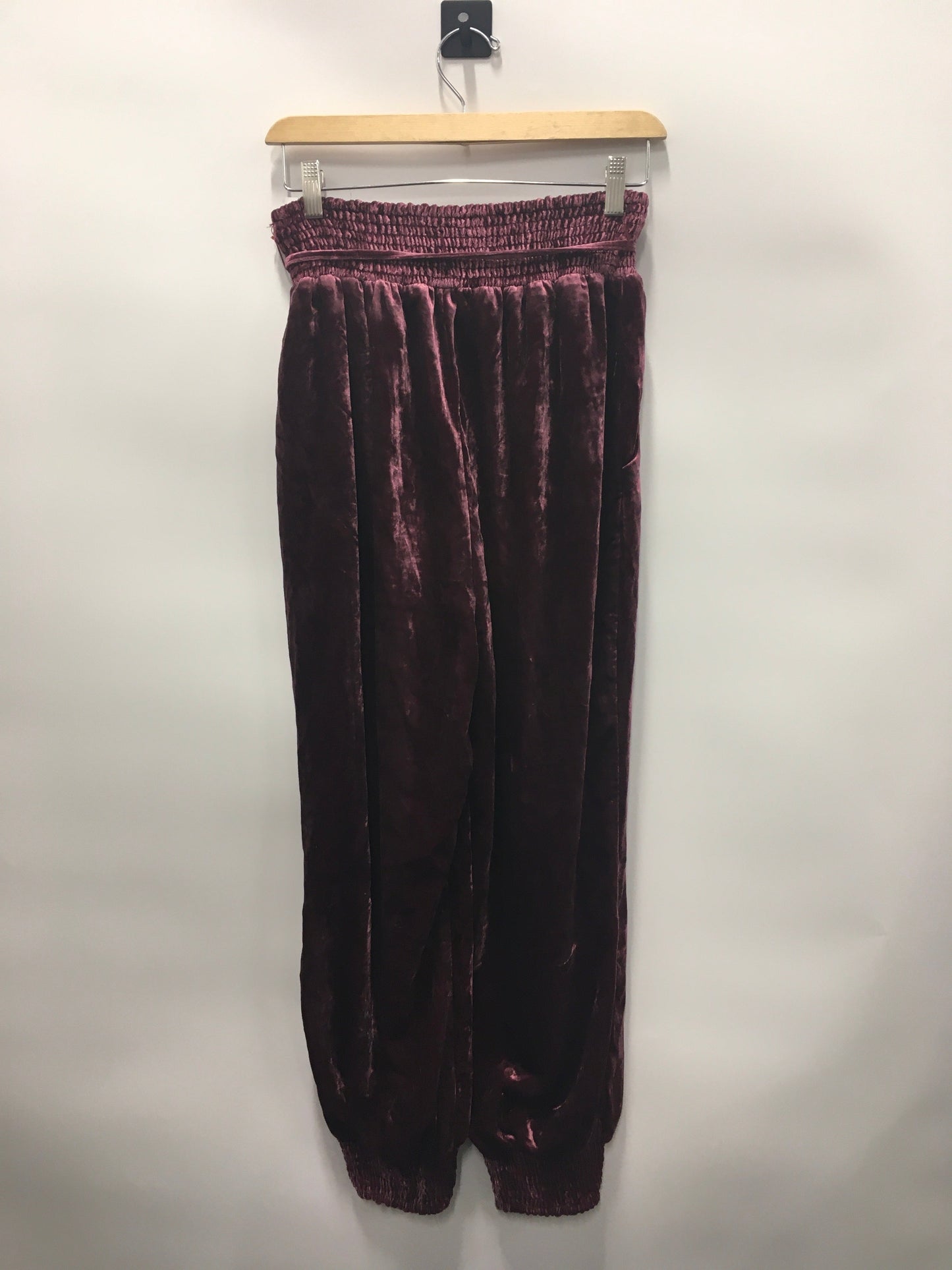 Purple Pants Joggers Anthropologie, Size S