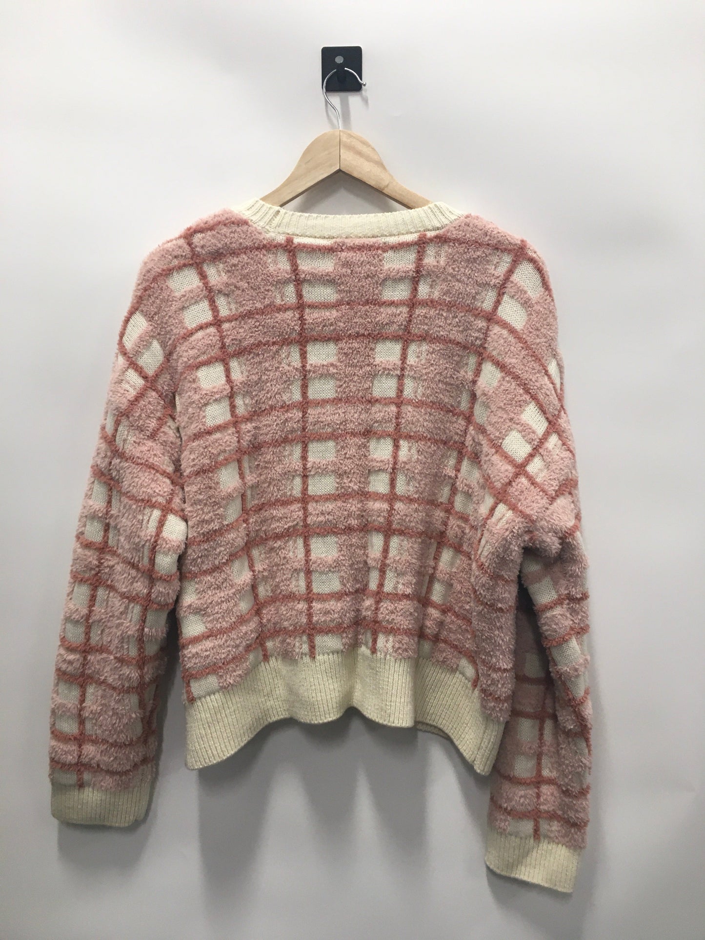 Pink Sweater Cardigan Clothes Mentor, Size M