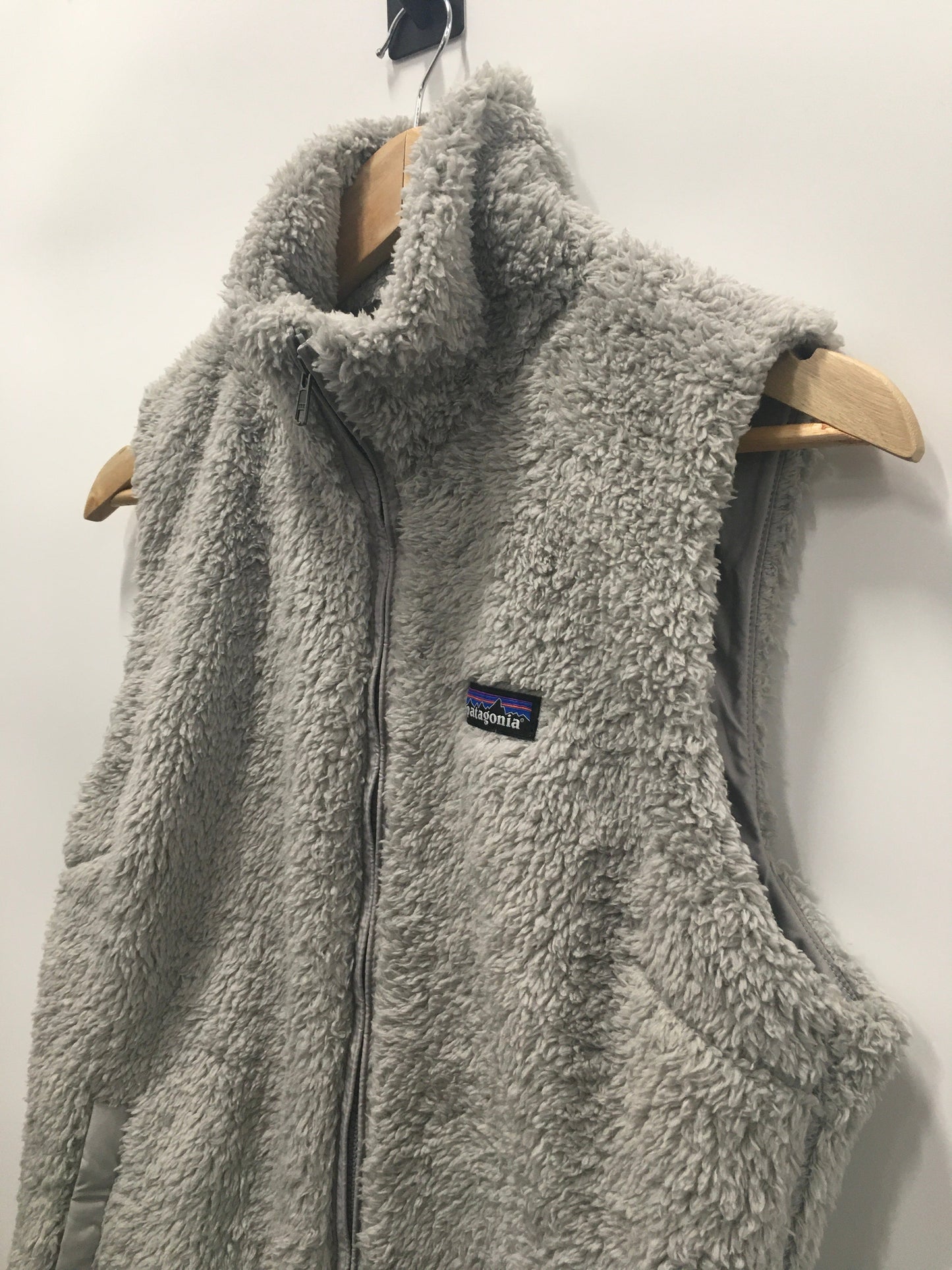 Grey Vest Faux Fur & Sherpa Patagonia, Size M