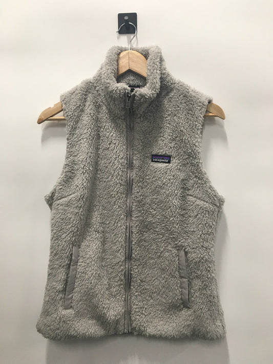 Grey Vest Faux Fur & Sherpa Patagonia, Size M