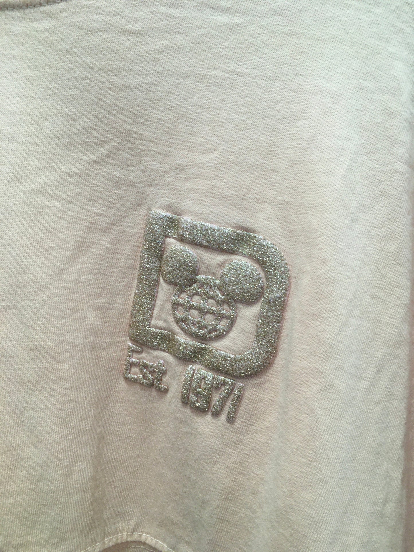 Peach Sweatshirt Crewneck Disney Store, Size S