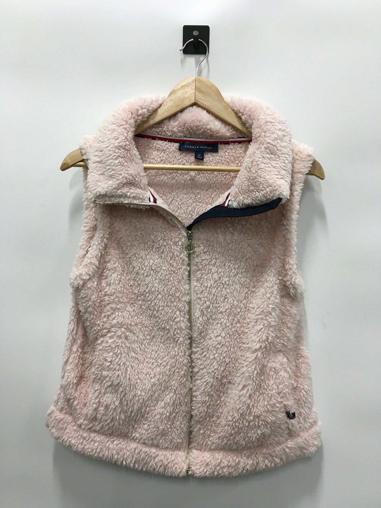 Pink Vest Faux Fur & Sherpa Tommy Hilfiger, Size S