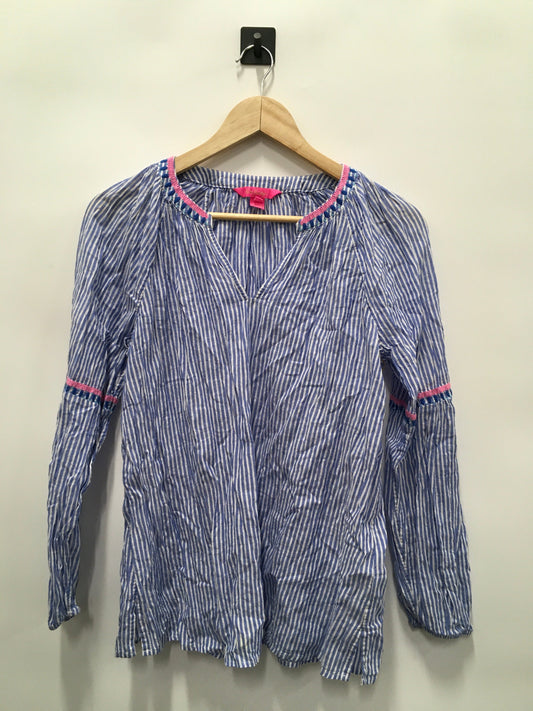 Striped Pattern Top Long Sleeve Lilly Pulitzer, Size S