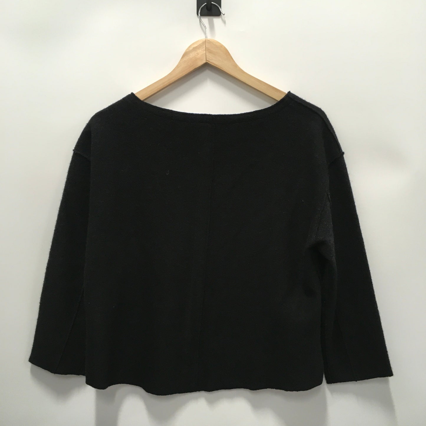 Sweater By Eileen Fisher In Black, Size: S