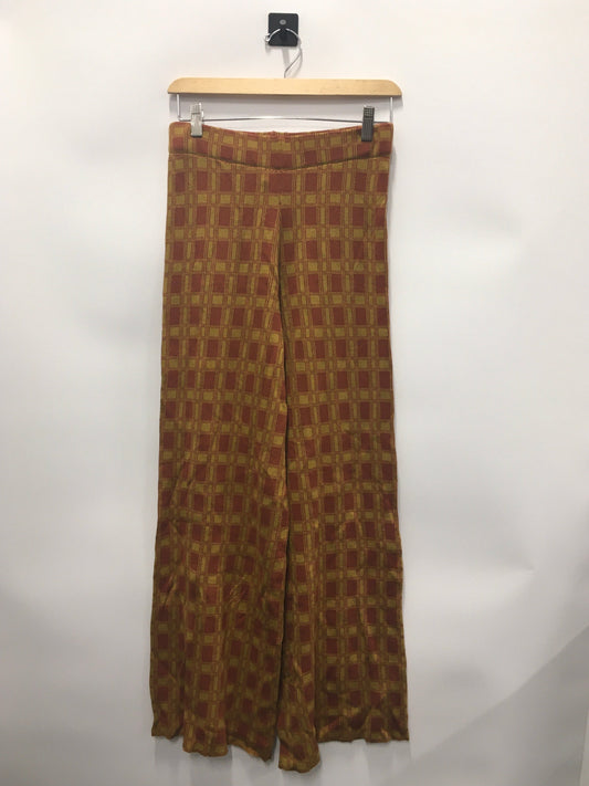 Pants Wide Leg By Natural Life In Plaid Pattern, Size: M