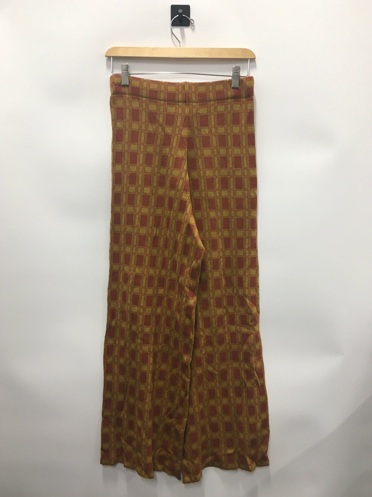 Pants Wide Leg By Natural Life In Plaid Pattern, Size: M